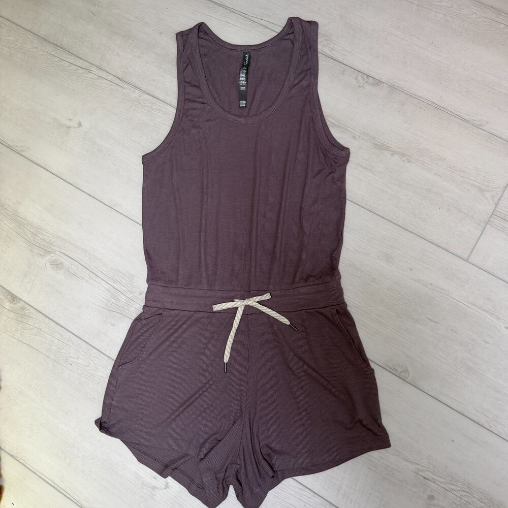 Vuori Women's Plum Sleeveless Romper